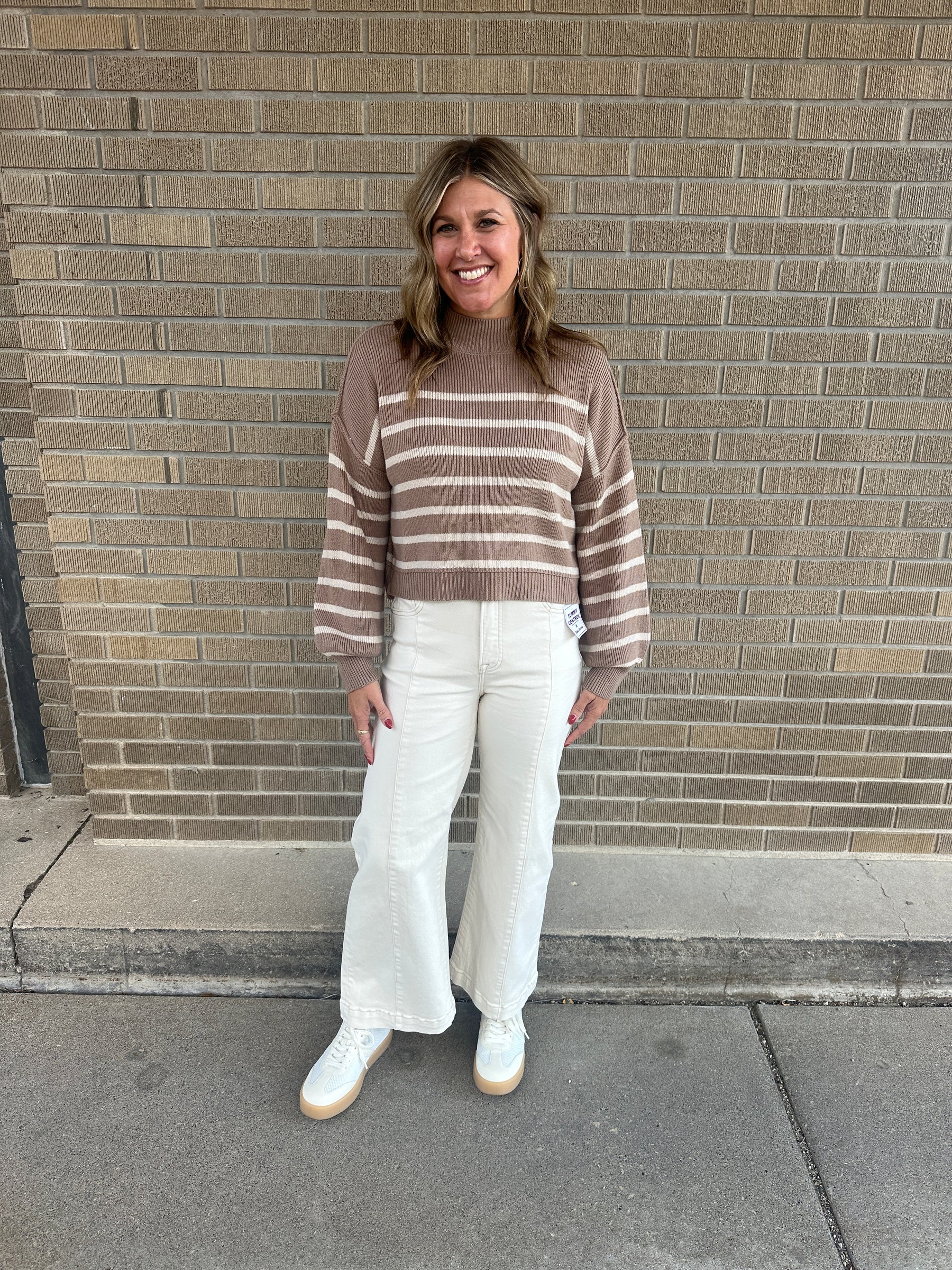 Isabella Ivory Jeans