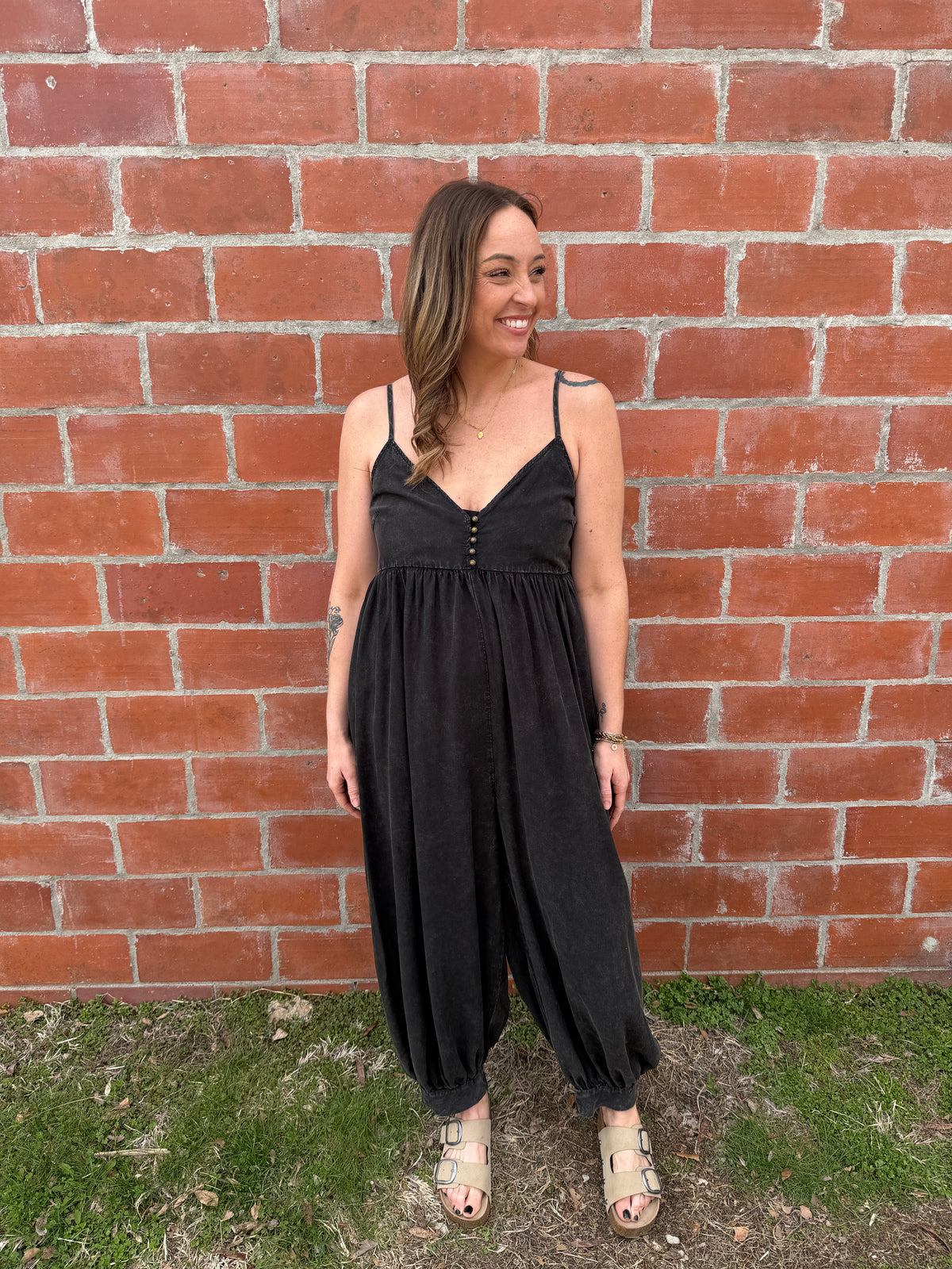 Ash Black Jumpsuit