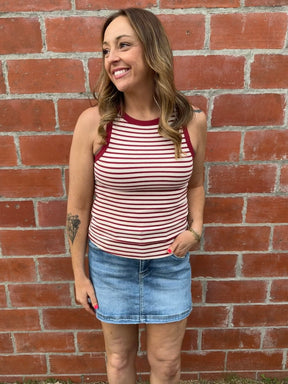 Ellen Tank - Sand Red