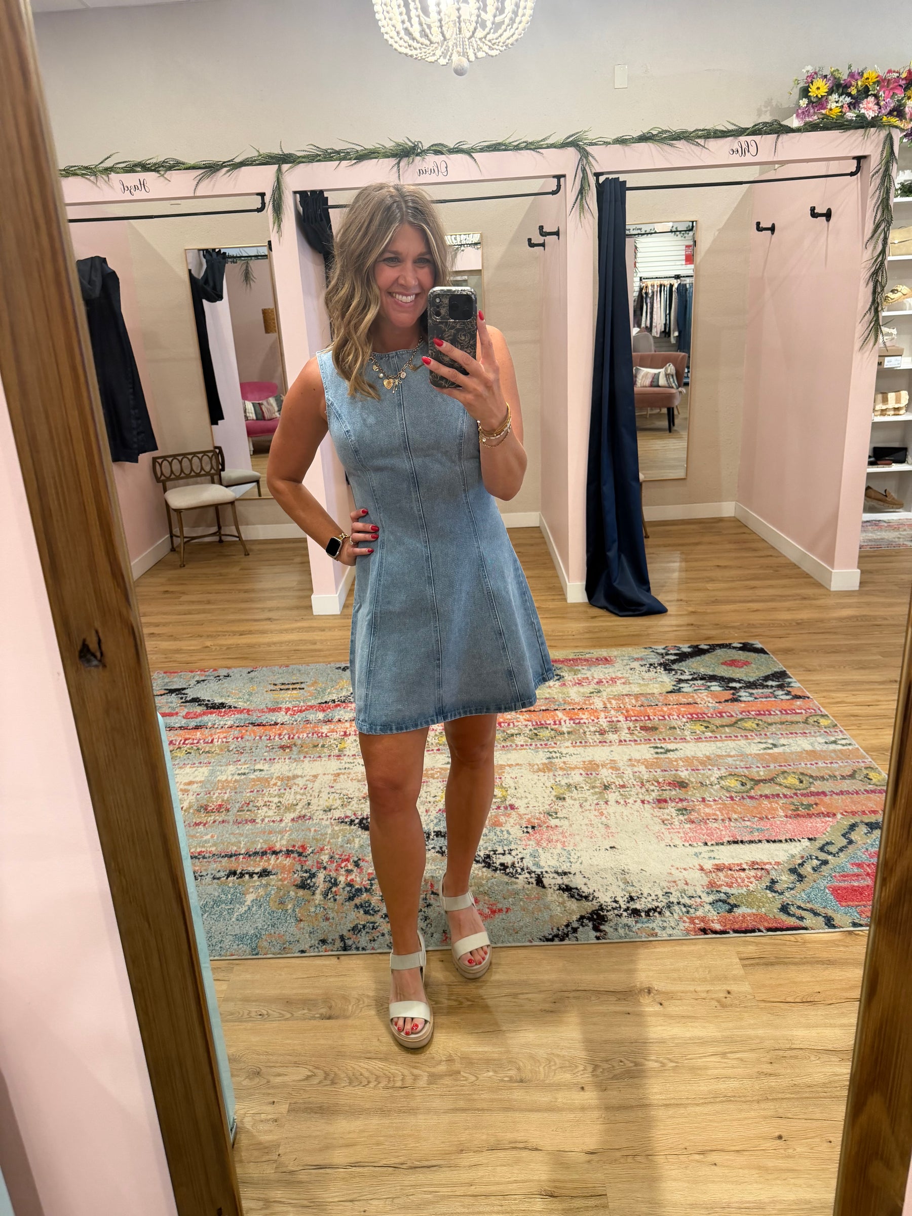 Little Denim Dress