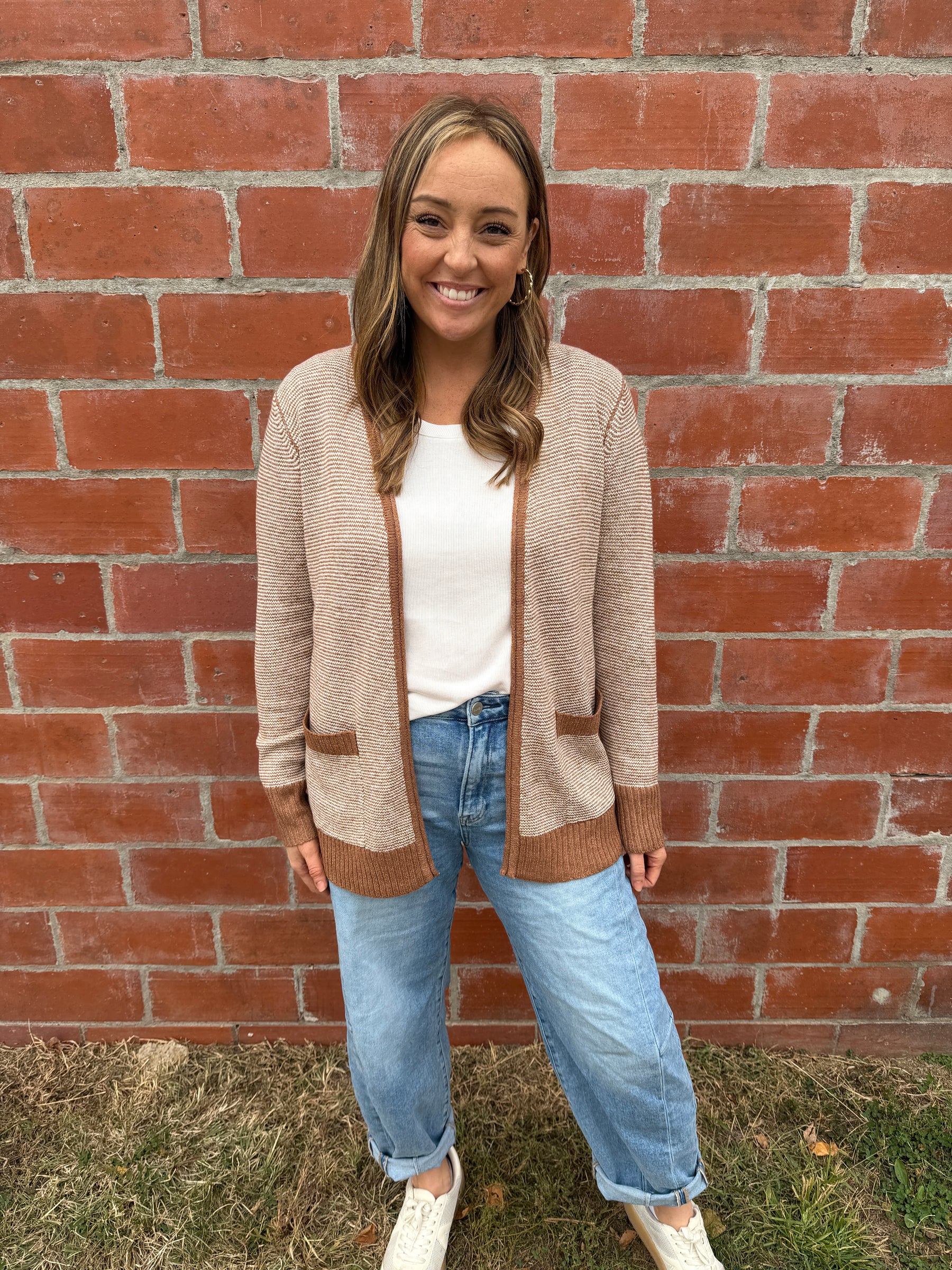 Perfect Camel Cardigan