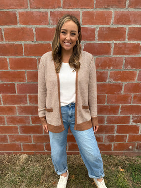 Perfect Camel Cardigan