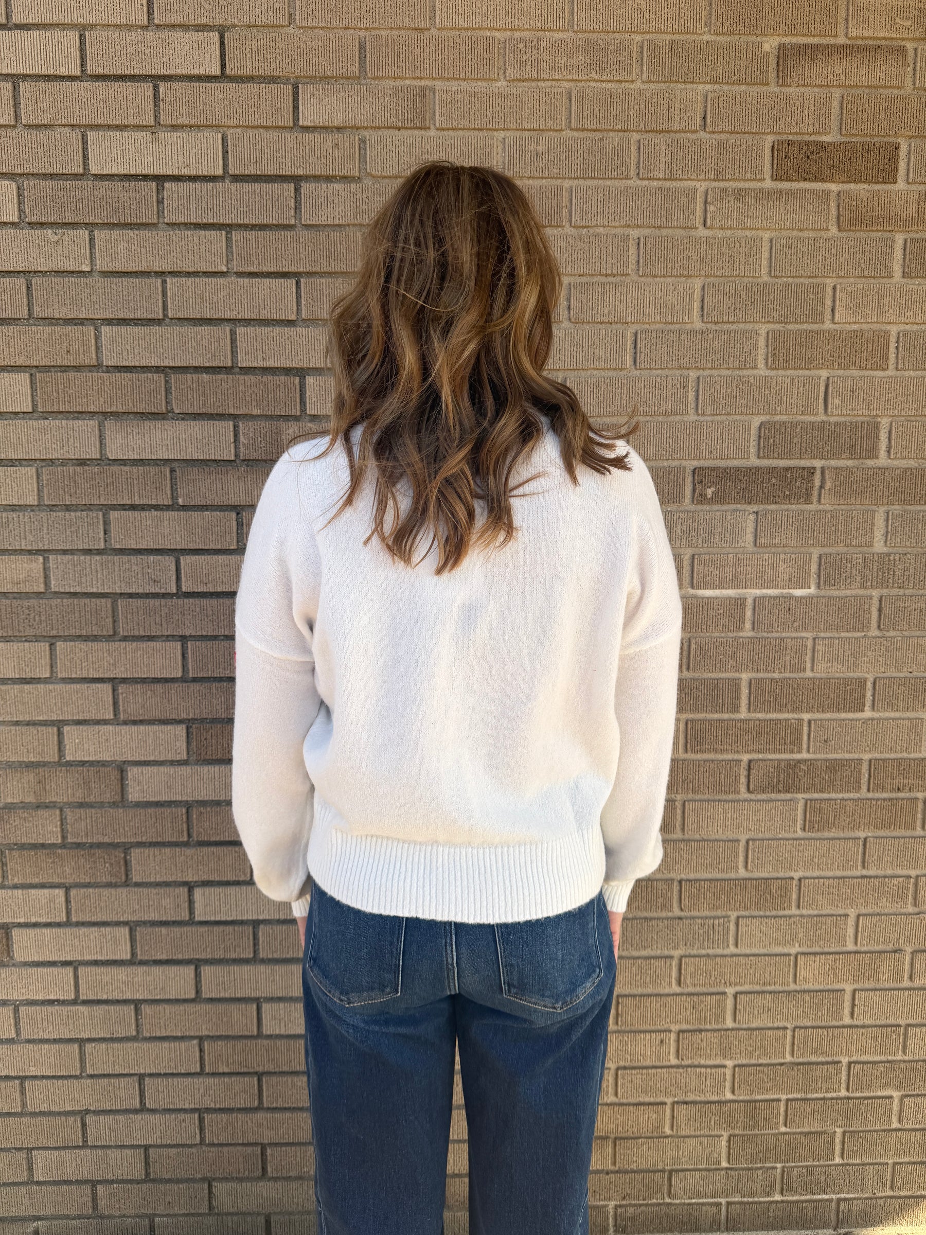 Red Bows For Days Sweater
