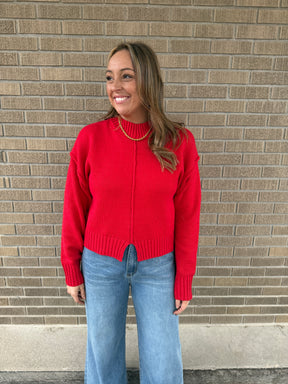 Bold as Love Red Sweater