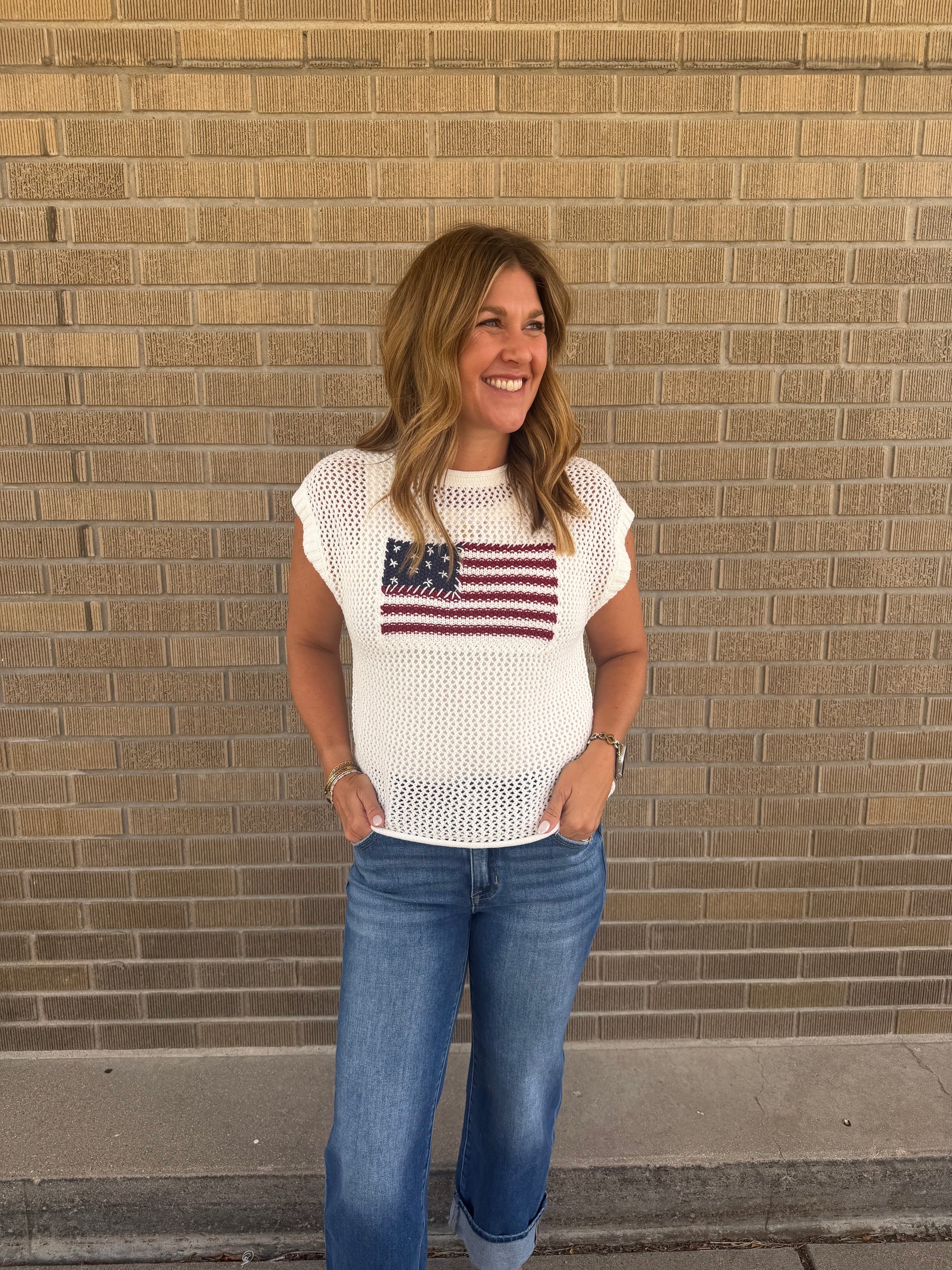 Acer American Flag Top