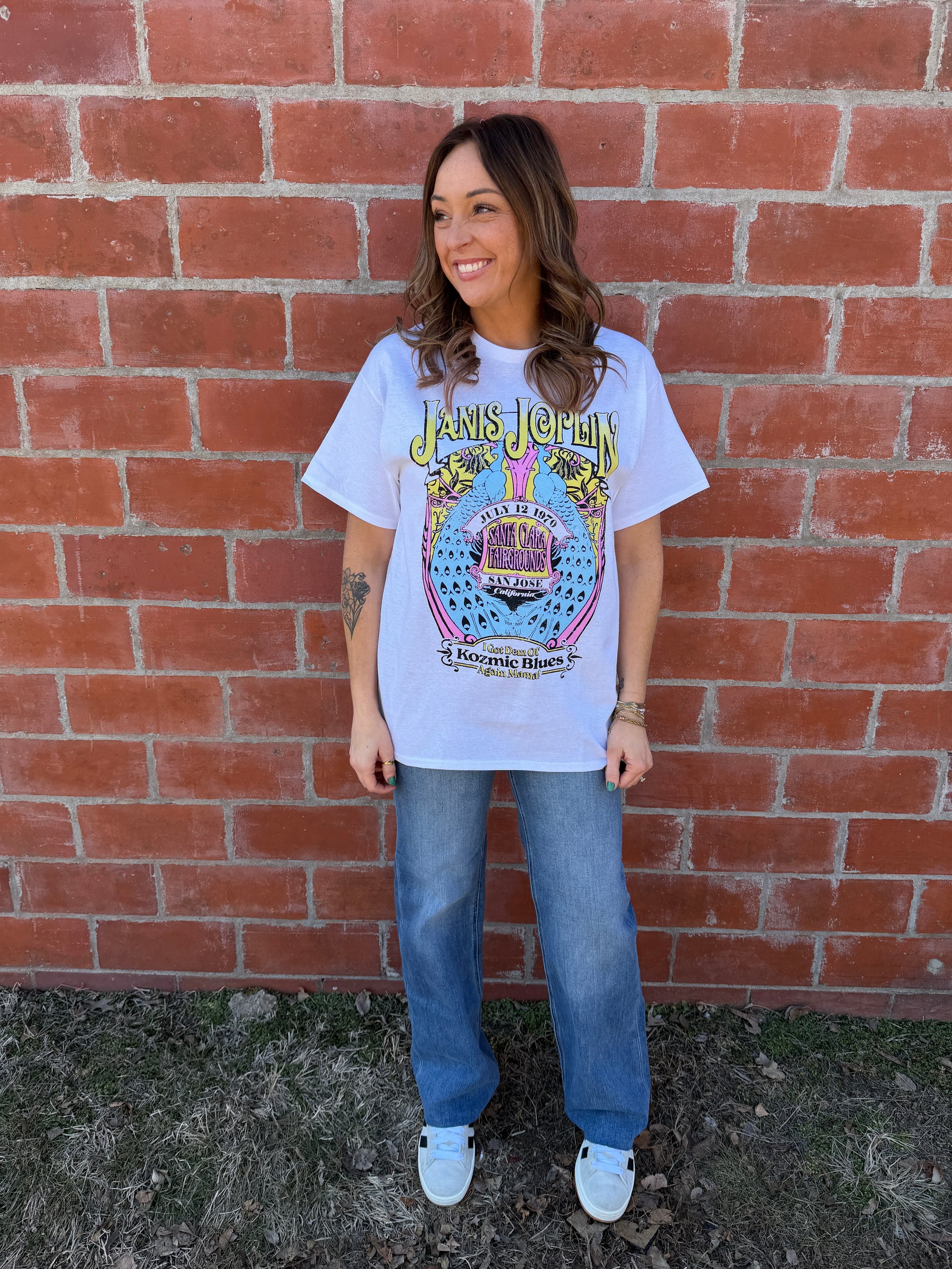 Janis Joplin Oversized Tee