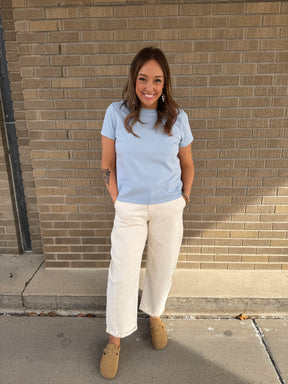 Asher Tee - Powder Blue