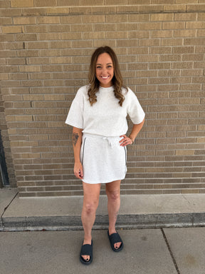 Buttery Soft Modal Tee - Light Grey