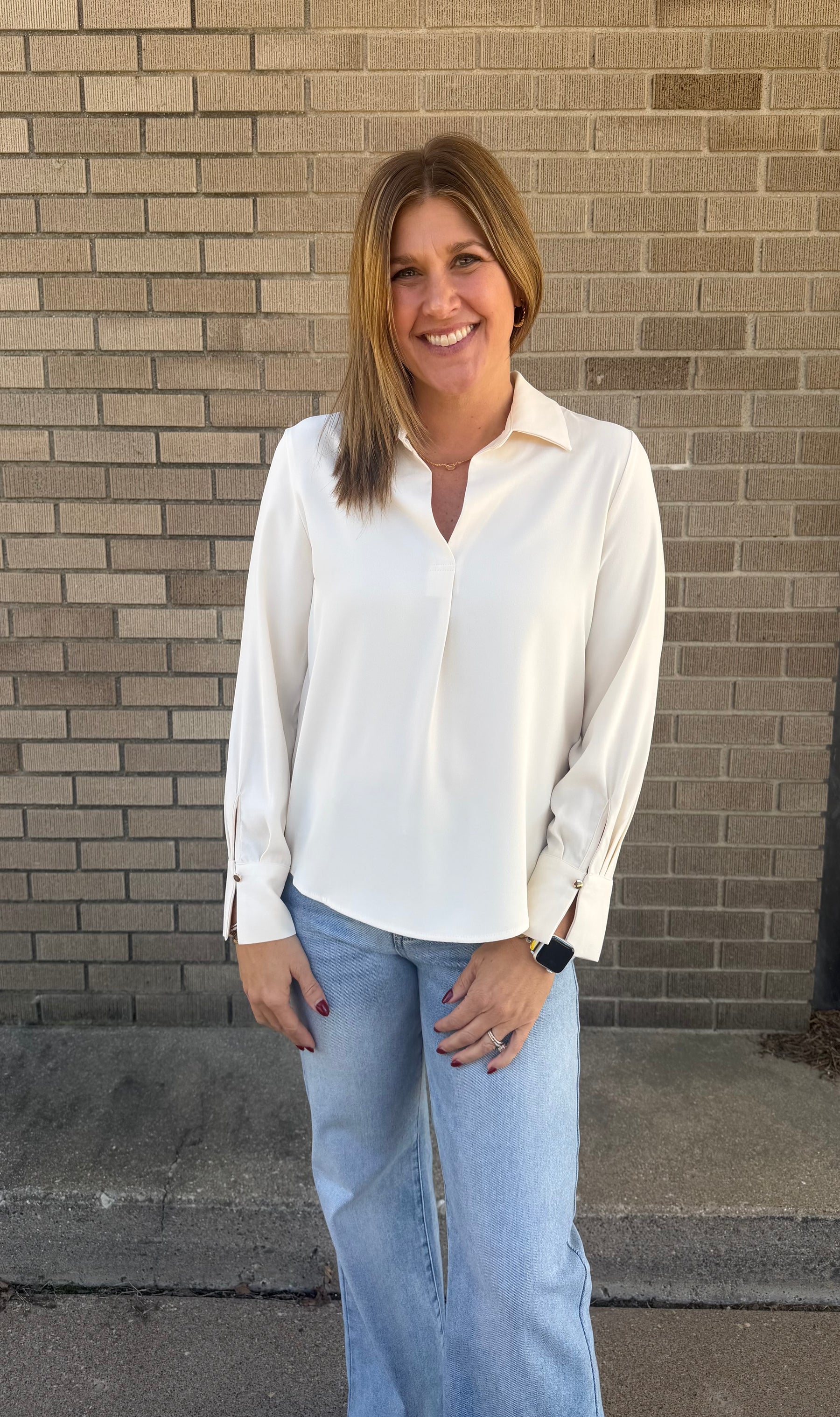 Cream of Crop Blouse