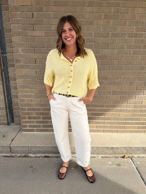 Sweetest Little Sweater - Yellow