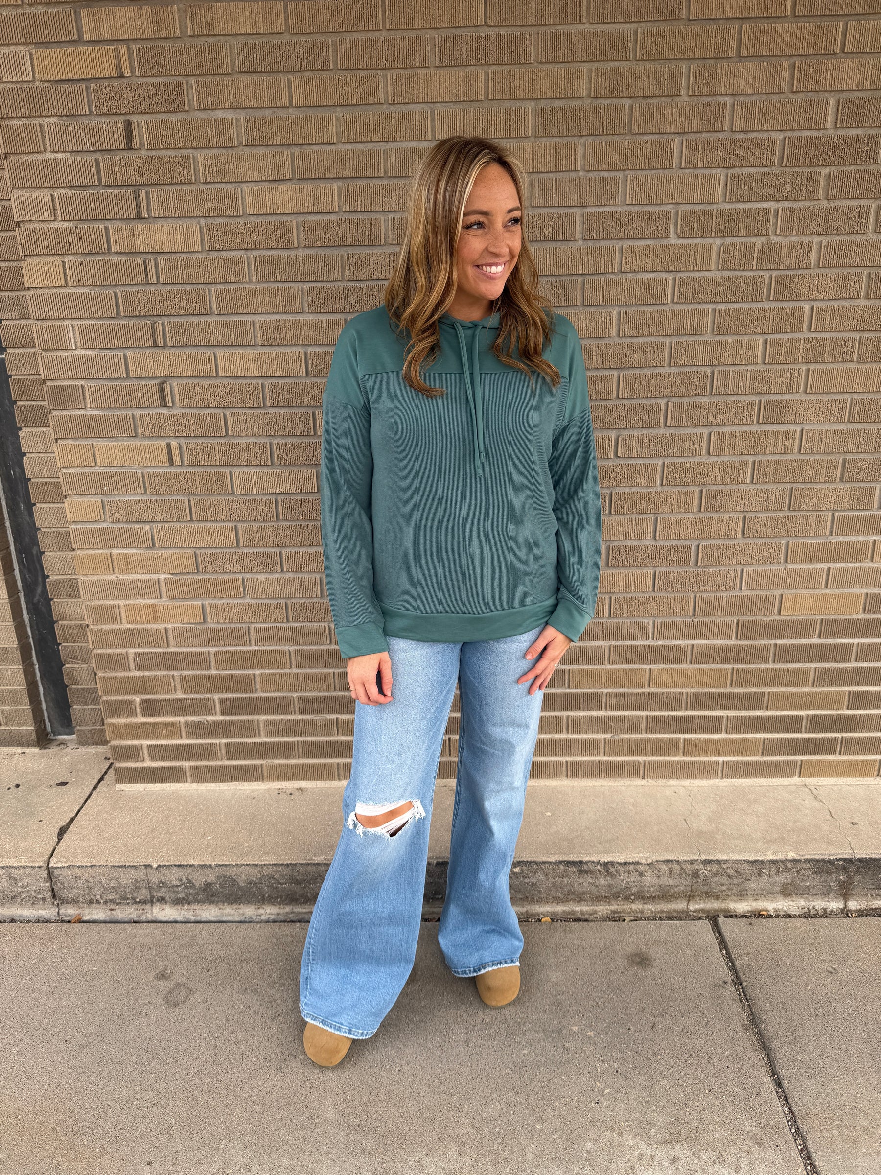 That One Jade Pullover