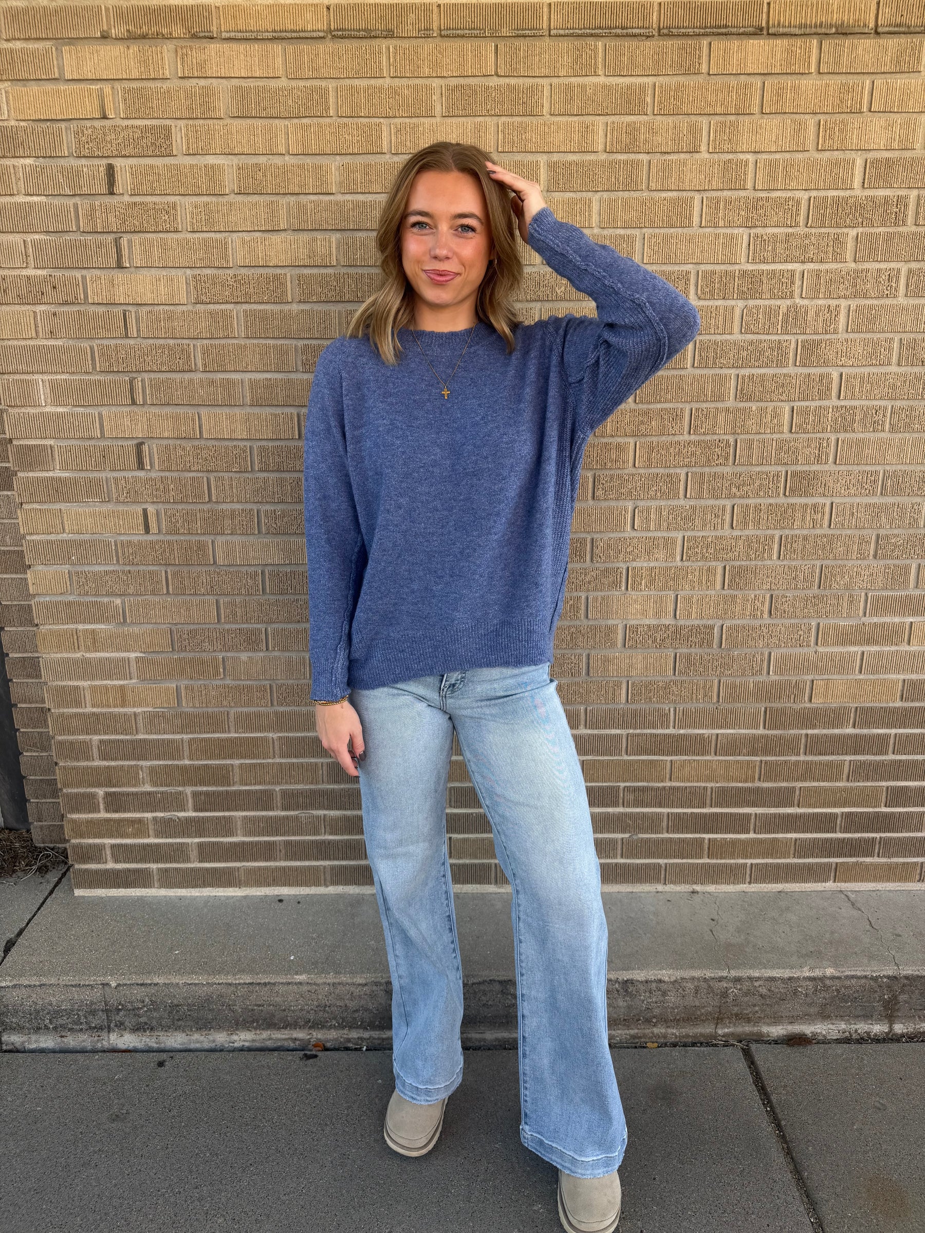 Blueberry Bliss Sweater