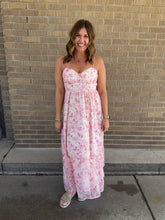 Pinch Me Pink Floral Dress