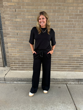 Lounge All Day Pants - Black
