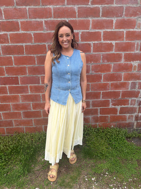 Lovely Lady Denim Vest