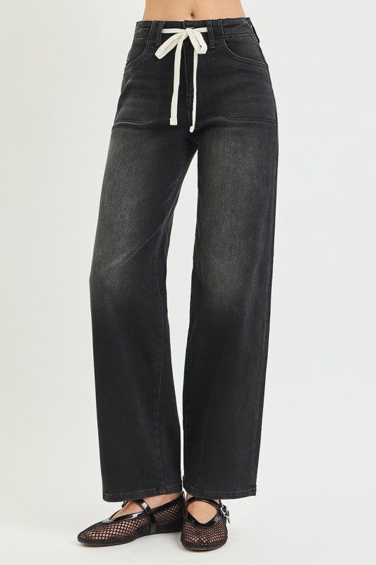 Sky Black Wash Jeans