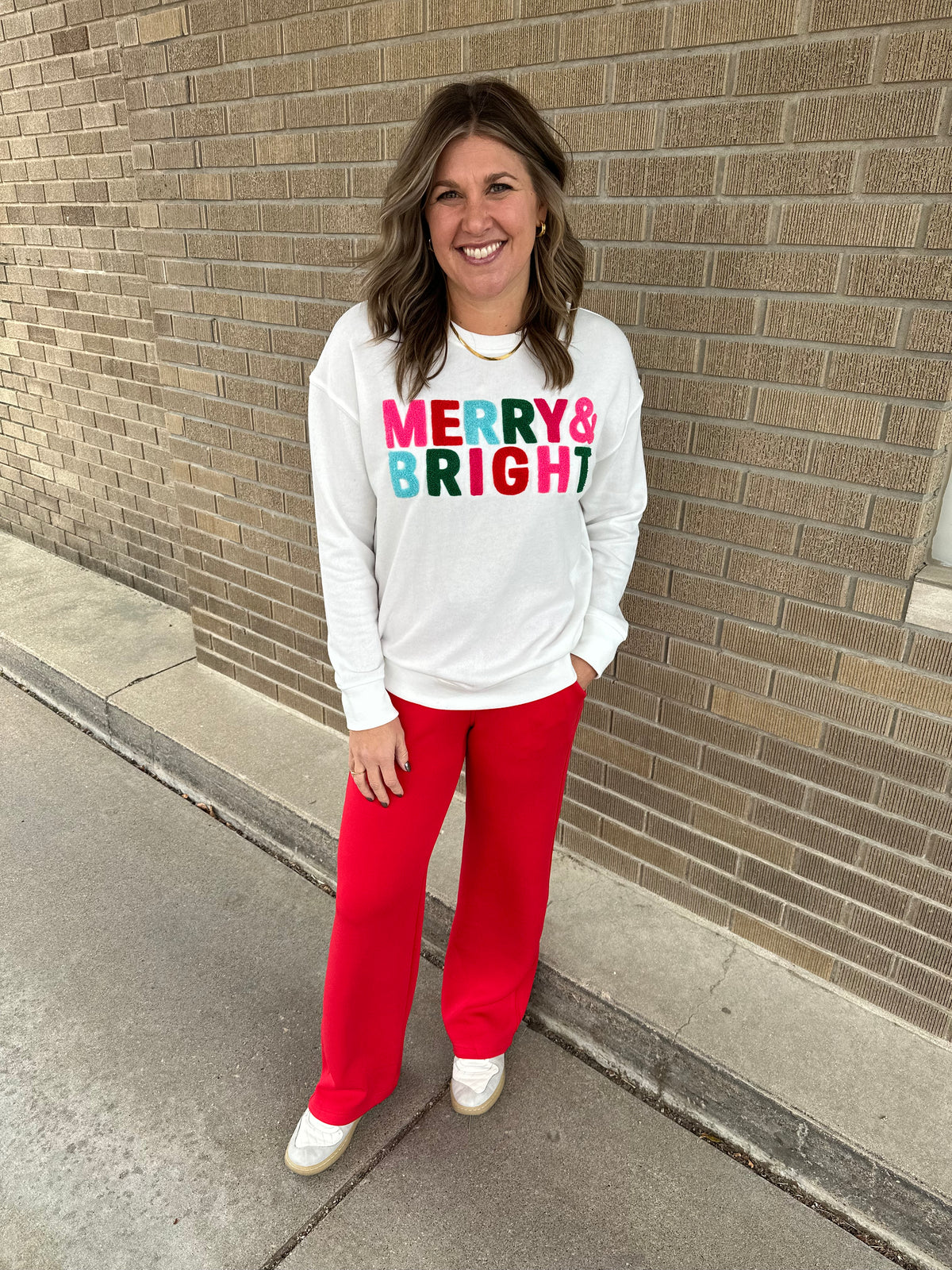 Merry & Bright Sweatshirt