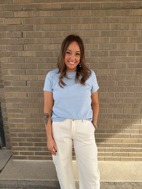 Asher Tee - Powder Blue