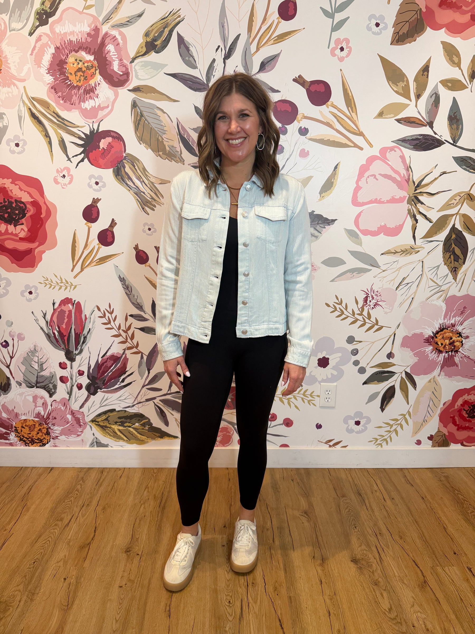 Jackie Jacket - Mia Pinstripe