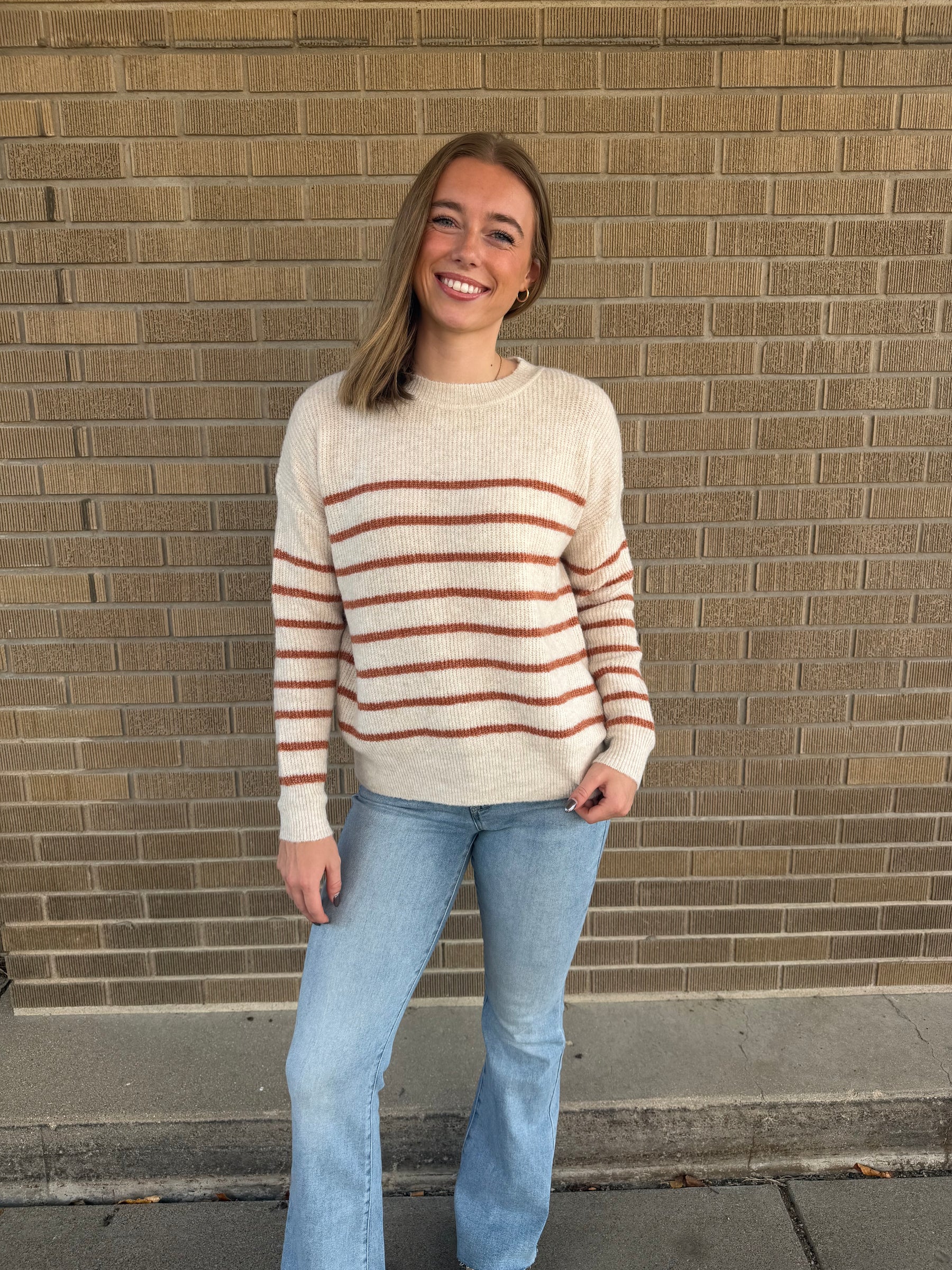 Buttercup Stripe Sweater