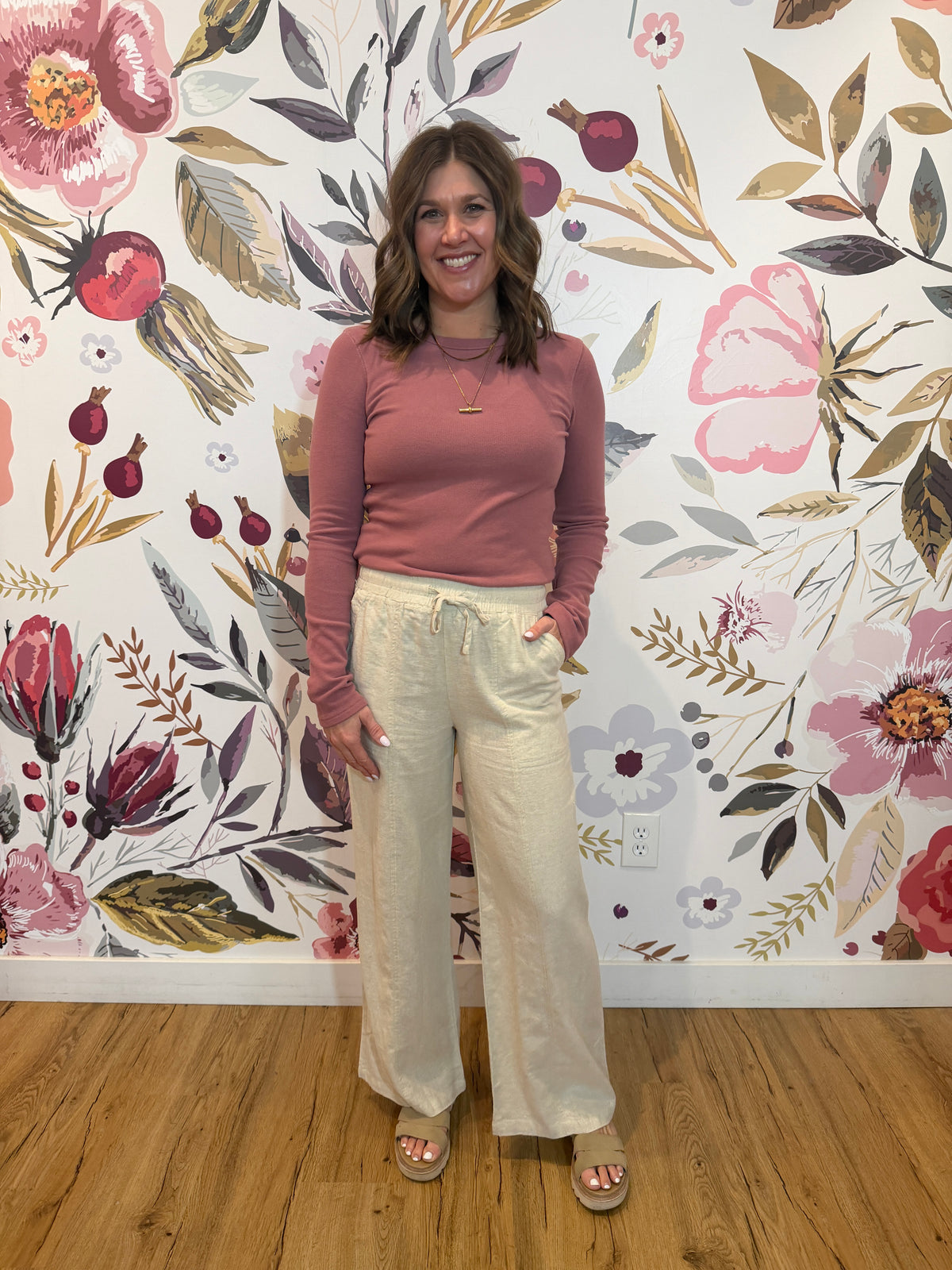 Solana Pants - Oatmeal