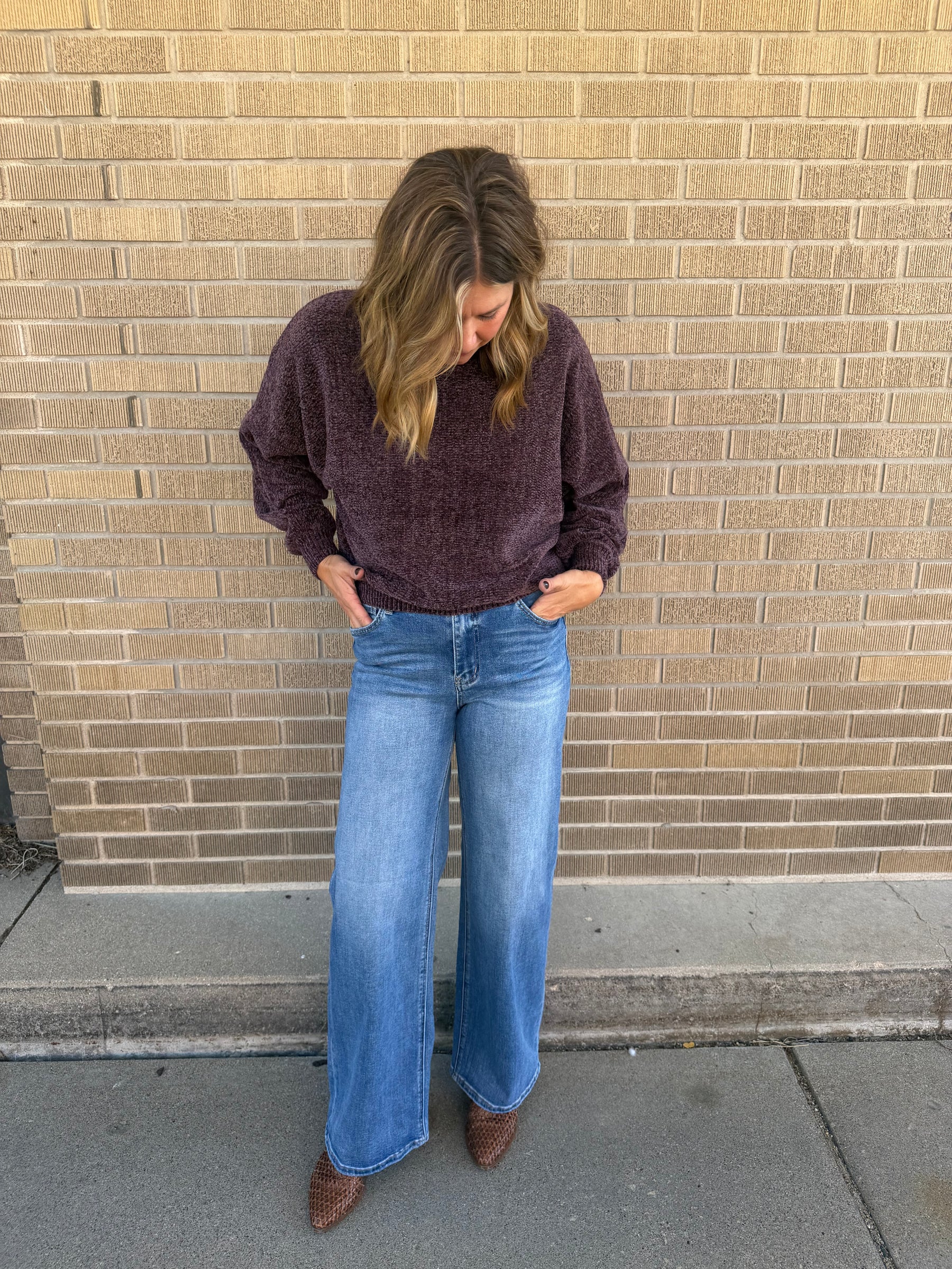 Cocoa Chenille Sweater