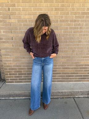 Cocoa Chenille Sweater