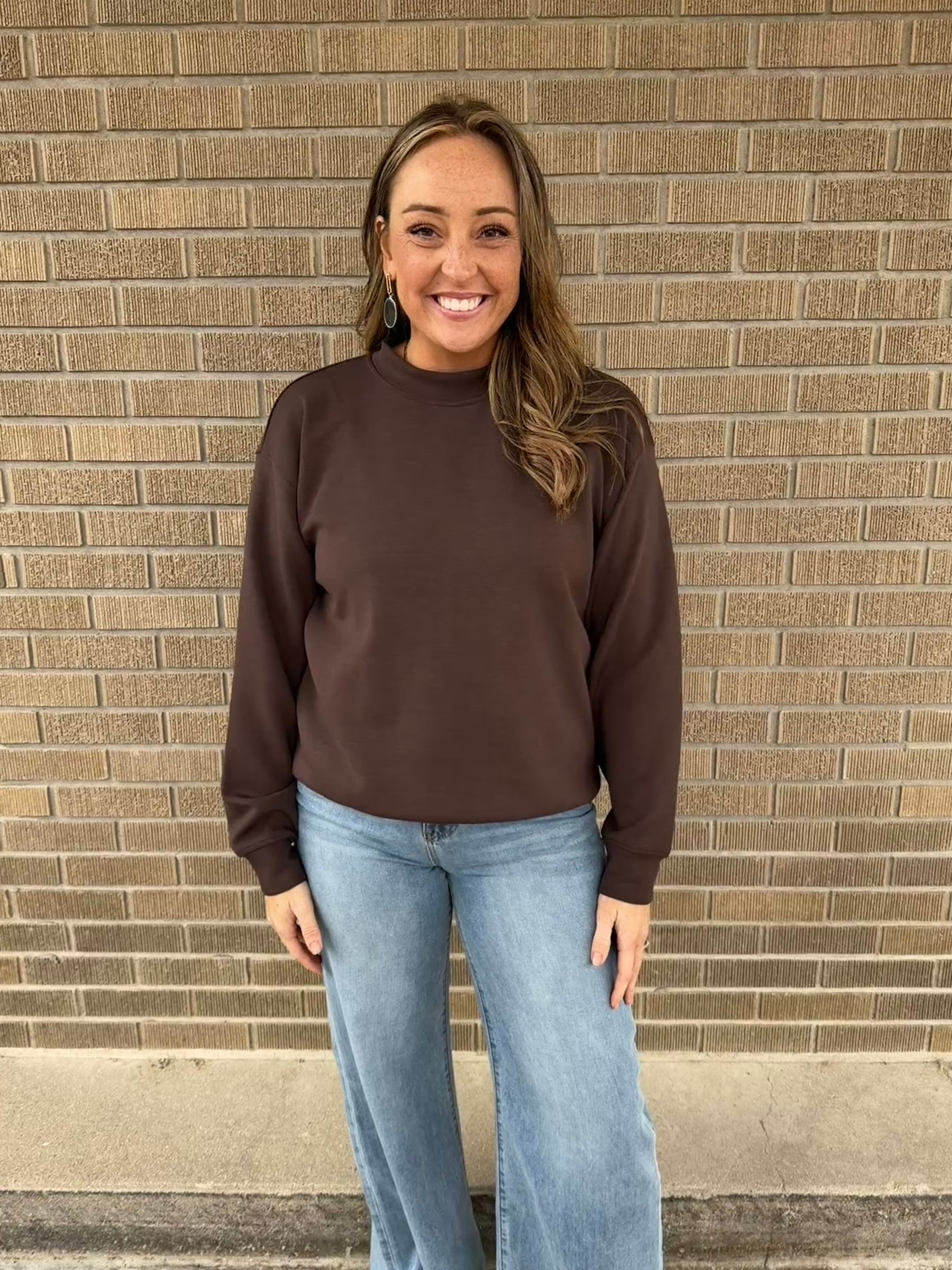 Modal Pullover - Espresso