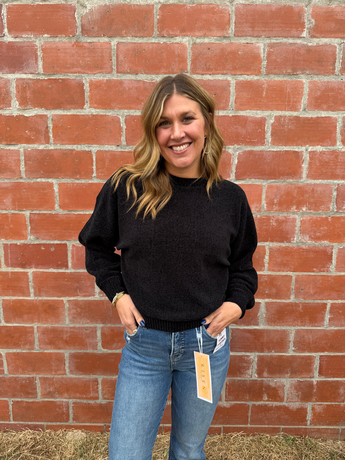 Silky Soft Sweater - Black