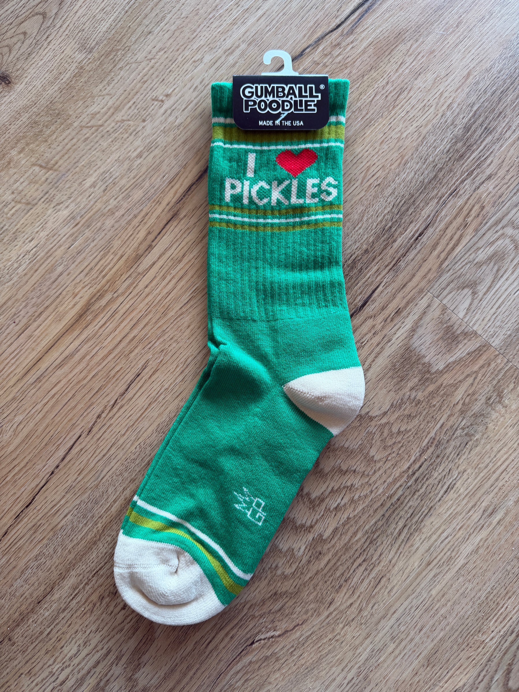 I Love Pickles Socks