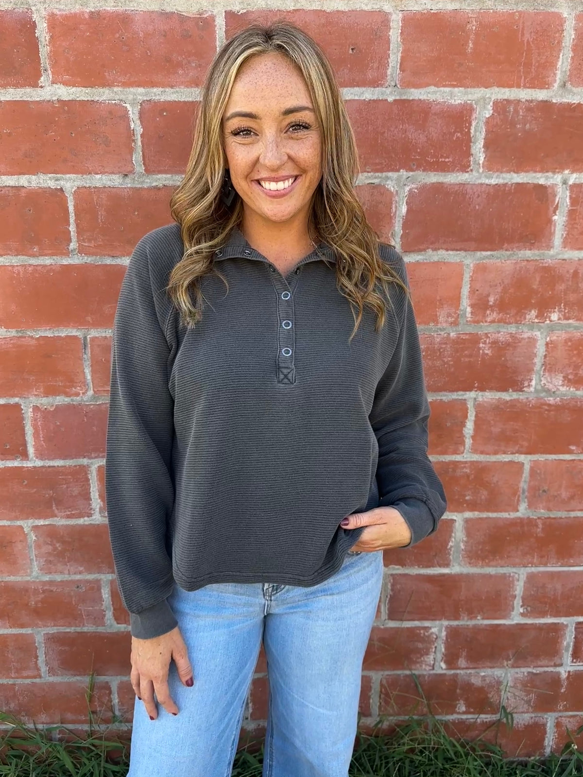 Charcoal Pullover