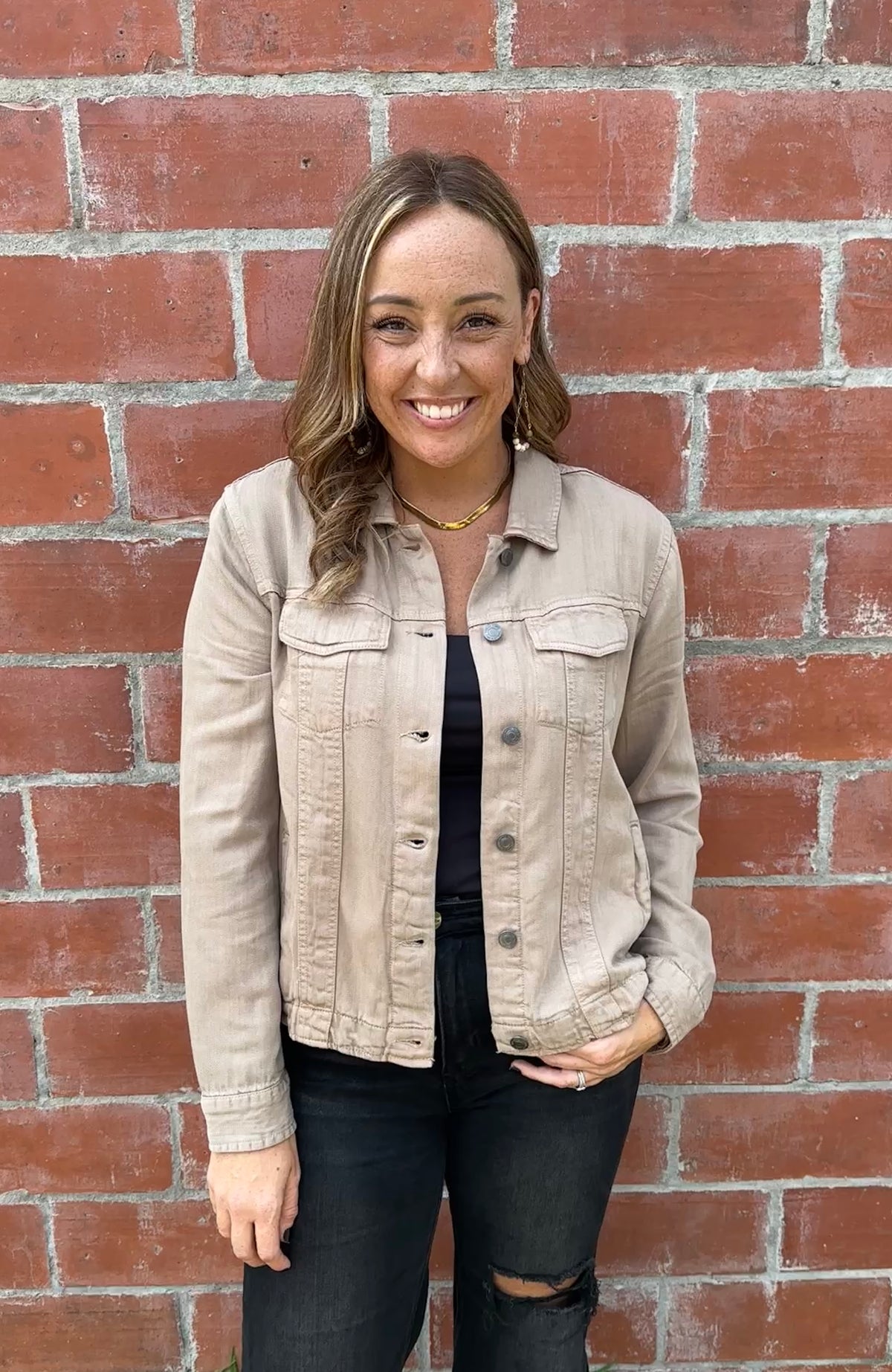 Jackie Jacket - Taupe