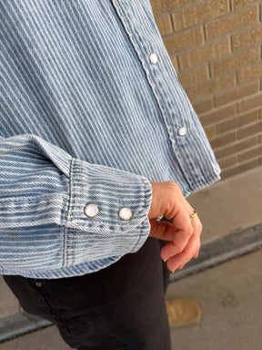 Pippin Jacket - Denim Stripe