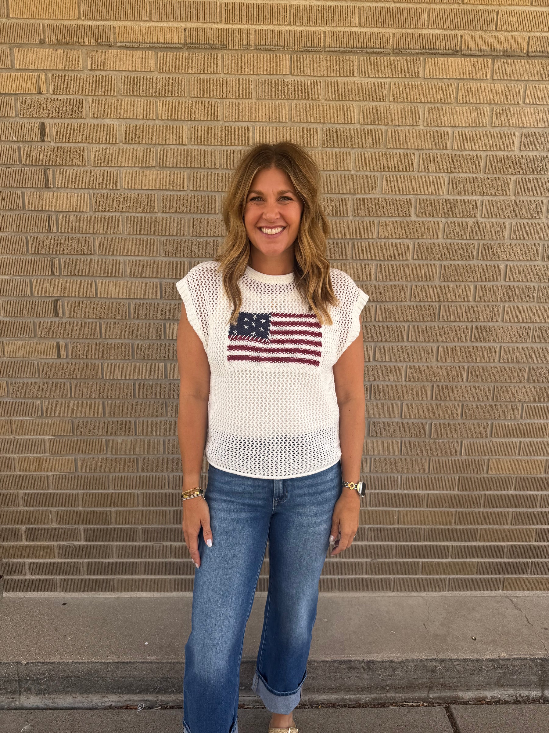 Acer American Flag Top