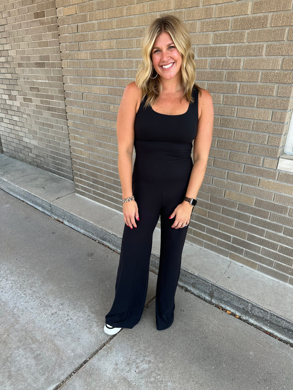 All Day Long Wide Leg Jumpsuit