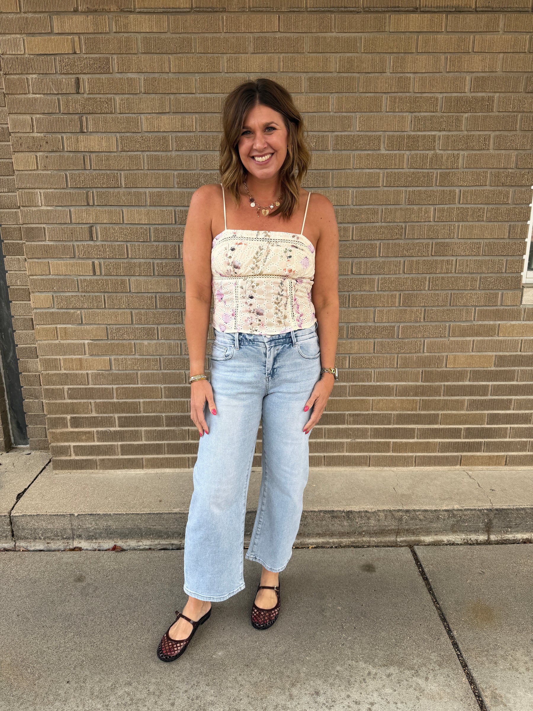 So Easy To Fall In Love Floral Tank