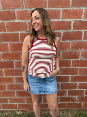 Ellen Tank - Sand Red