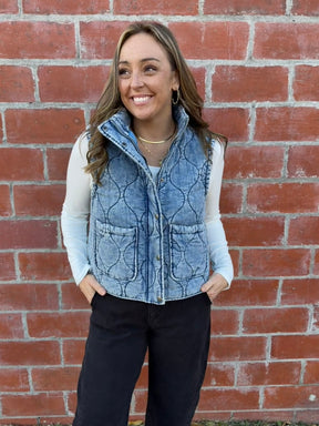 Denim Daydreams Vest