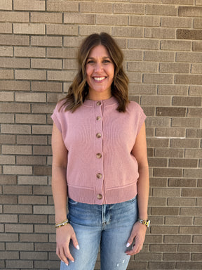 A Mauve Moment Sweater