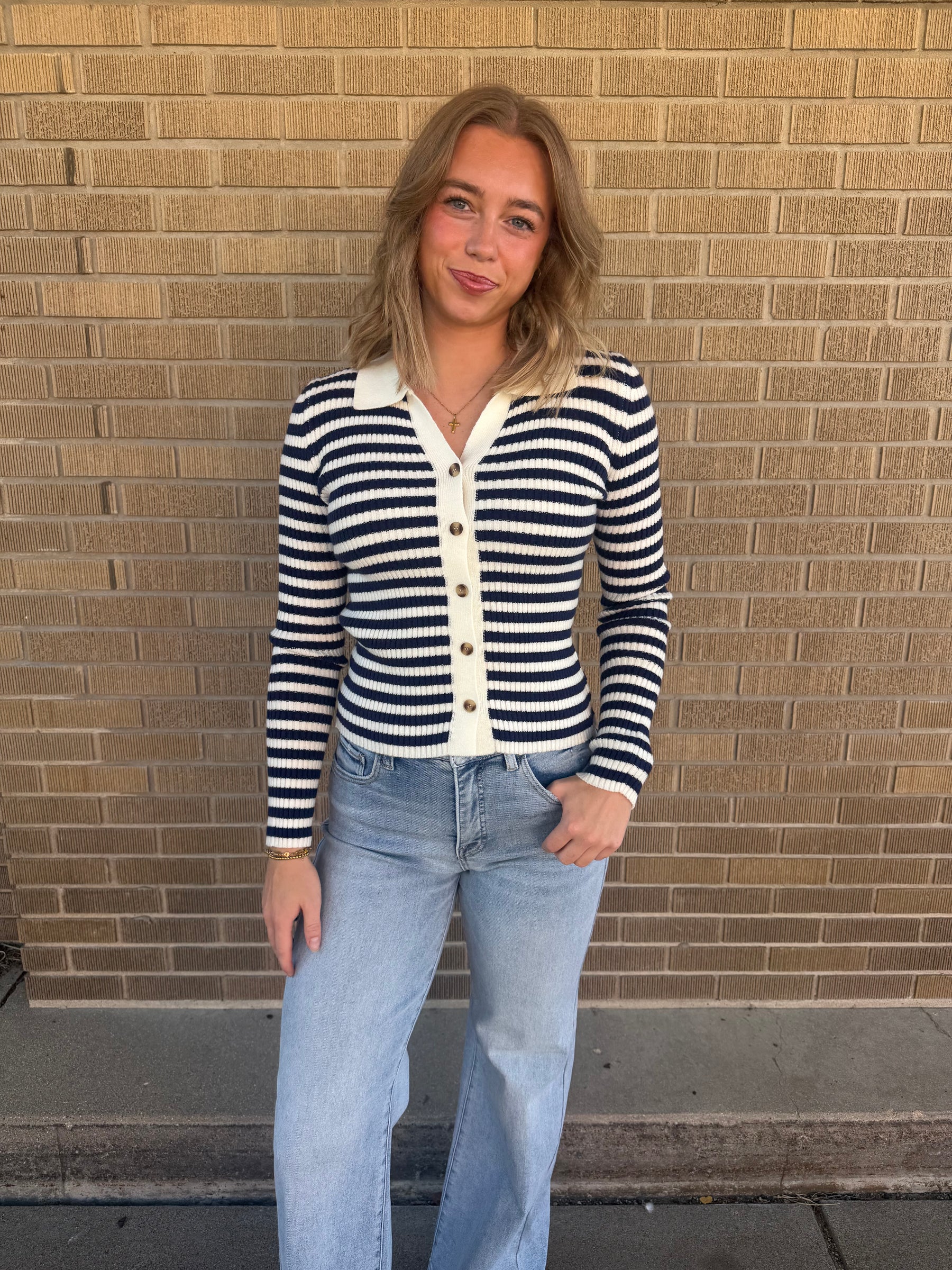 Coastal Stripe Cardi
