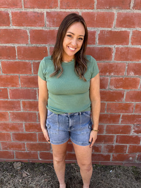 Baby Ribbed Tee