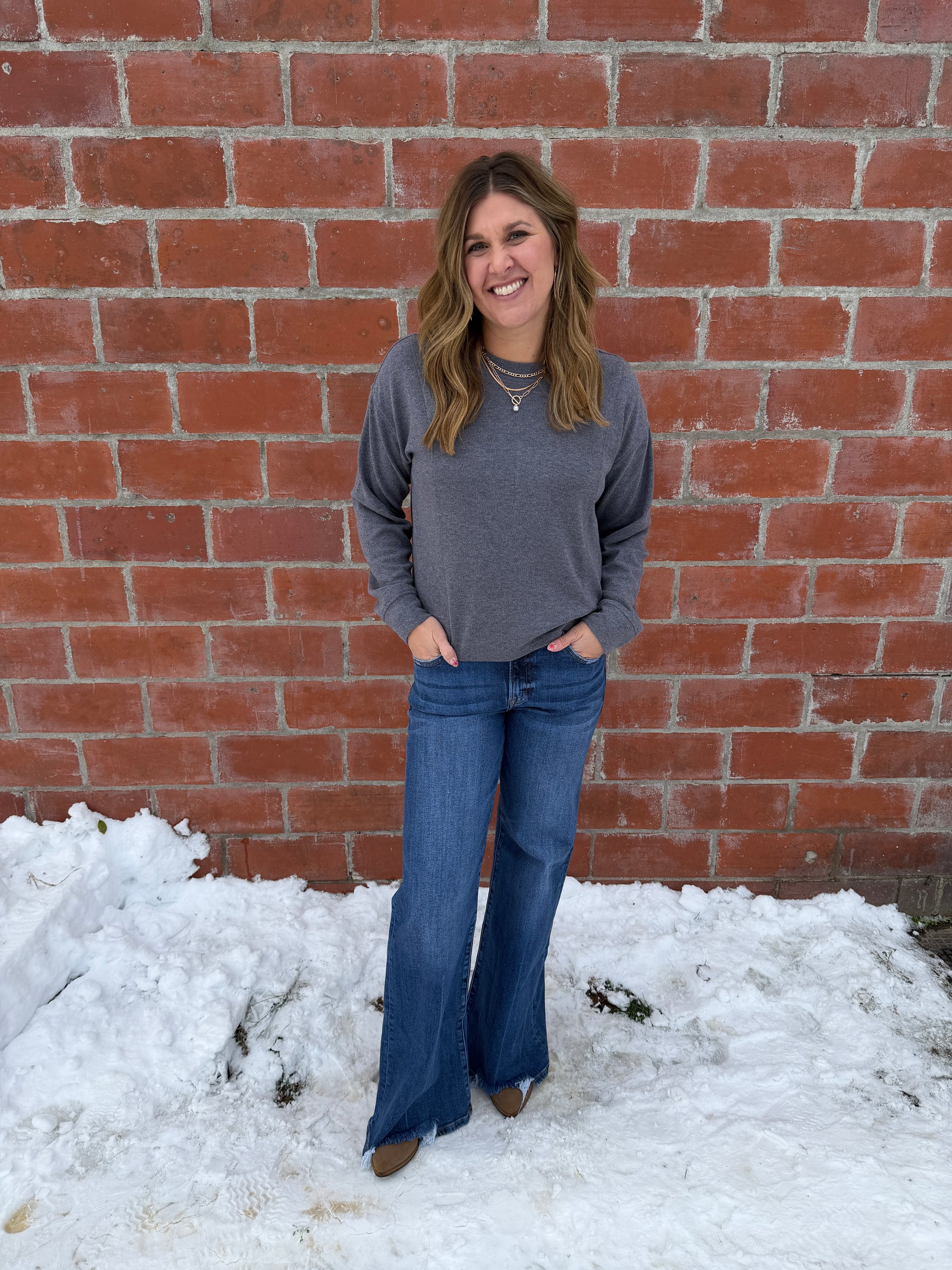 Janie Top - Obsidian