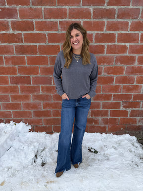 Janie Top - Obsidian