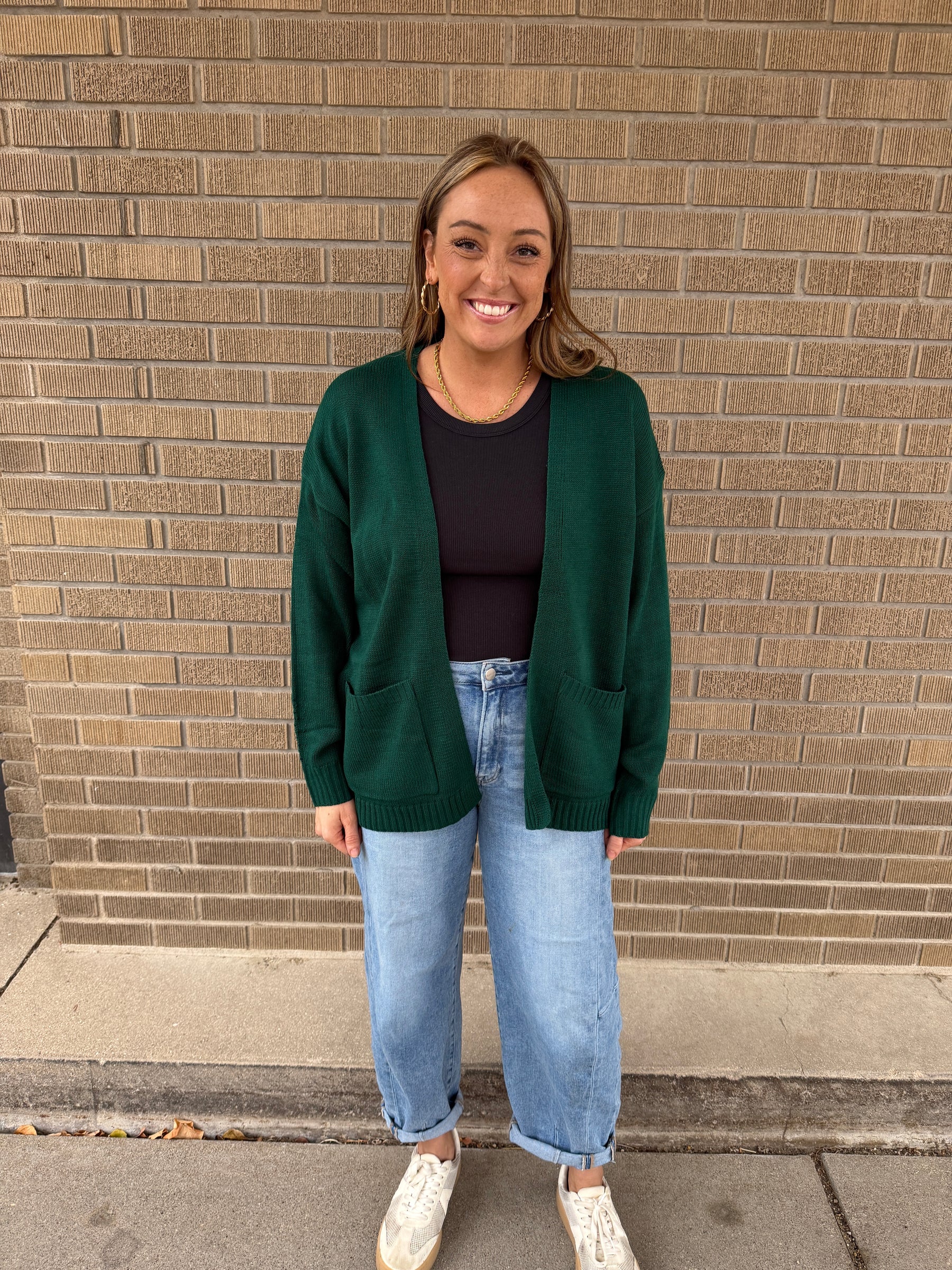 Classic Cardigan - Green