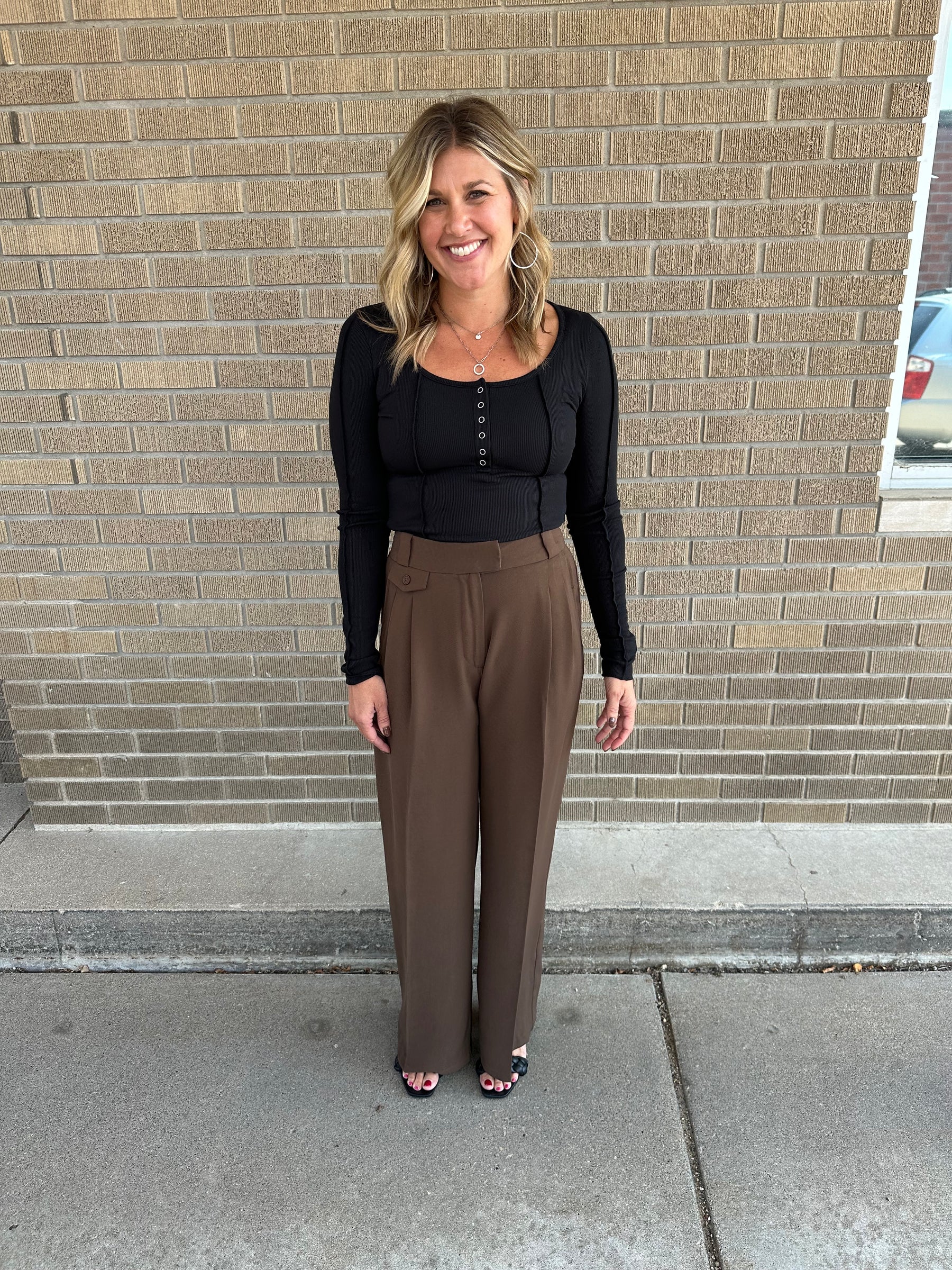 Dress to Impress Pants - Brown