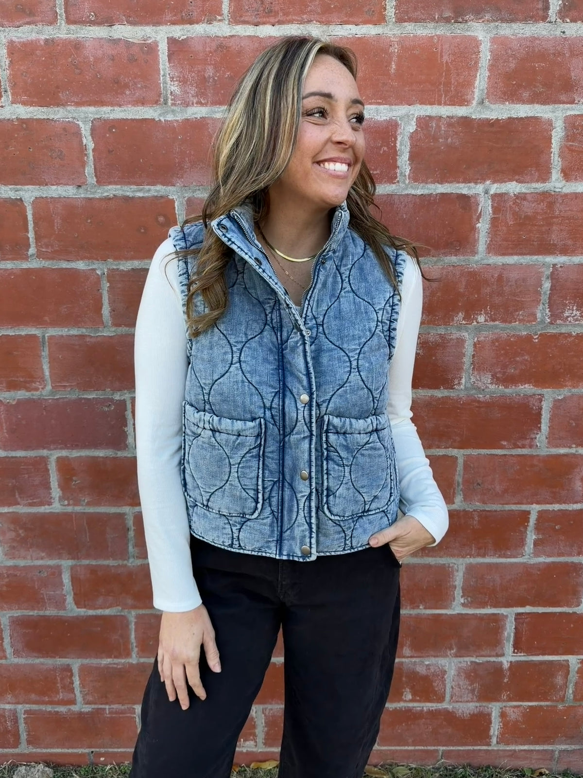 Denim Daydreams Vest