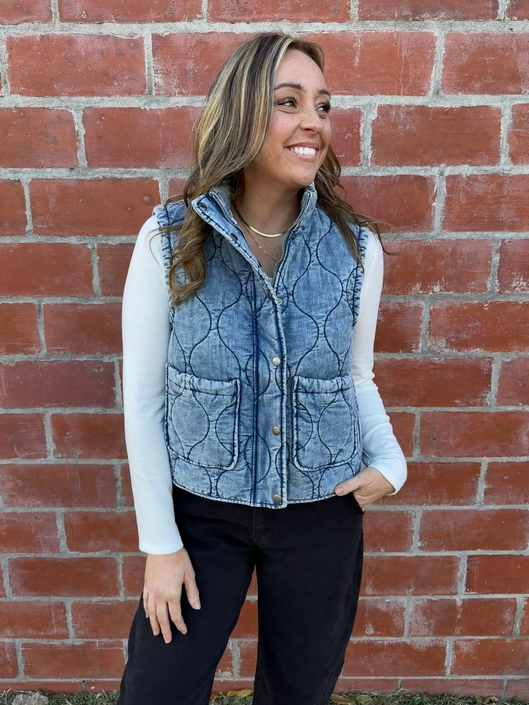 Denim Daydreams Vest