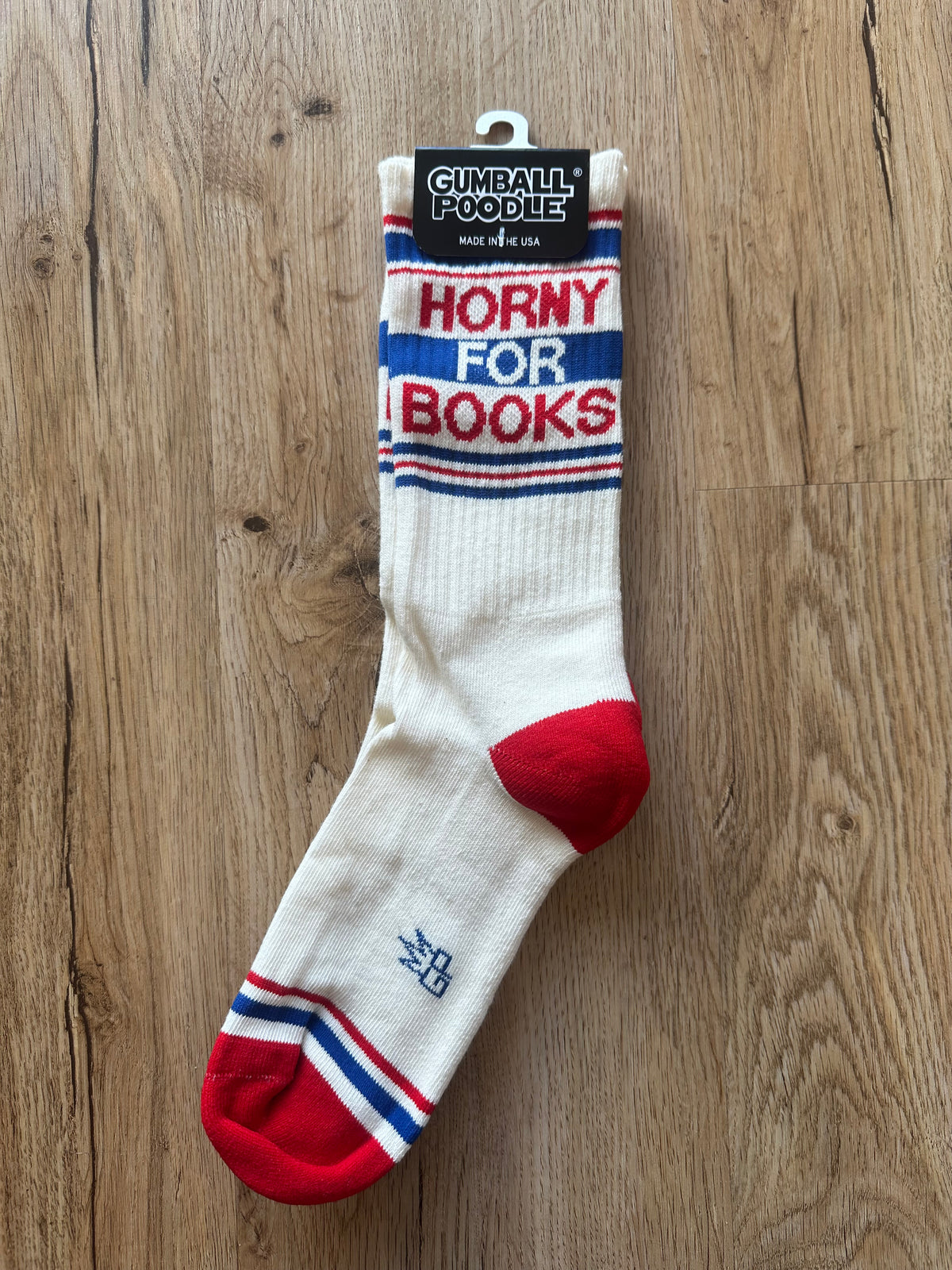 Horny For Books Socks