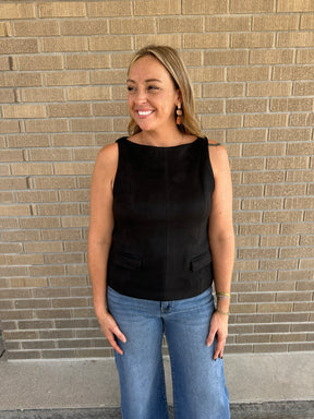 Silky Soft Black Top