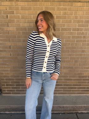 Coastal Stripe Cardi